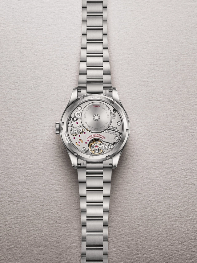 Oris Big Crown Calibre 113, Gehäuseboden