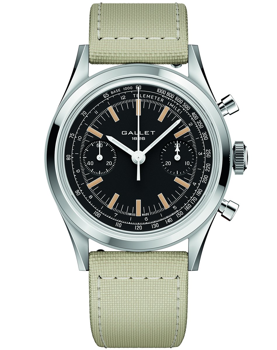 Gallet Tribute to Multichron 45, vintage-inspirierte Automatikuhr