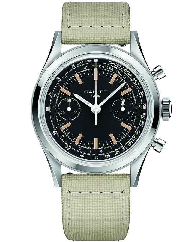 Gallet Tribute to Multichron 45, vintage-inspirierte Automatikuhr