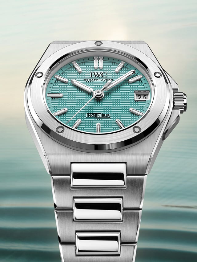 IWC Ingenieur Automatic 35, Ref. IW324902: Frontansicht Uhr