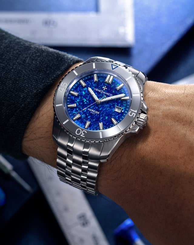 Venezianico: Nereide Opale Blu Wristshot
