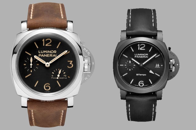 Panerai Luminor Marina 1950 3 Days Power Reserve und Panerai Luminor GMT