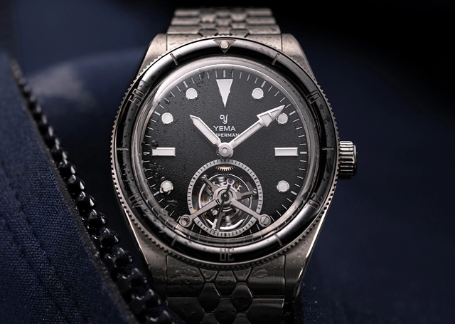 Yema, Taucheruhr mit Tourbillon