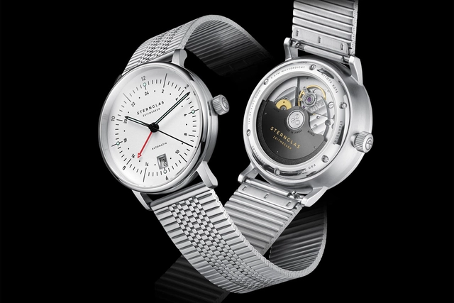 Sternglas Naos Pro GMT Automatik Stahl Stahlband