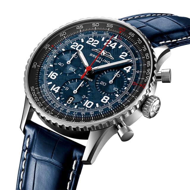 Breitling Navitimer B02 Chronograph 41 Cosmonaute Artemis II, Zifferblatt