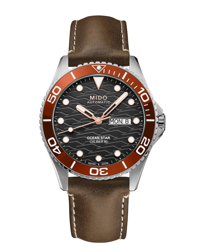 Mido: Ocean Star 200C mit roter Lünette