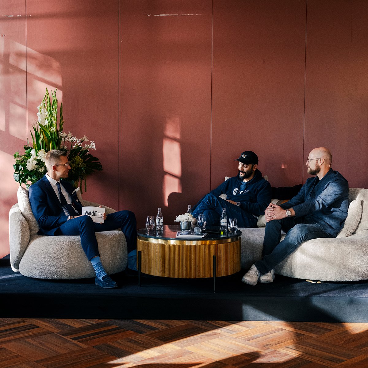 Panel „Zeit für die nächste Mission“ mit Jupp Philipp (CEO Fortis), Nima J. Shahinian