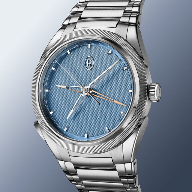 Parmigiani: Tonda PF Chronographe Mystérieux in Edelstahl