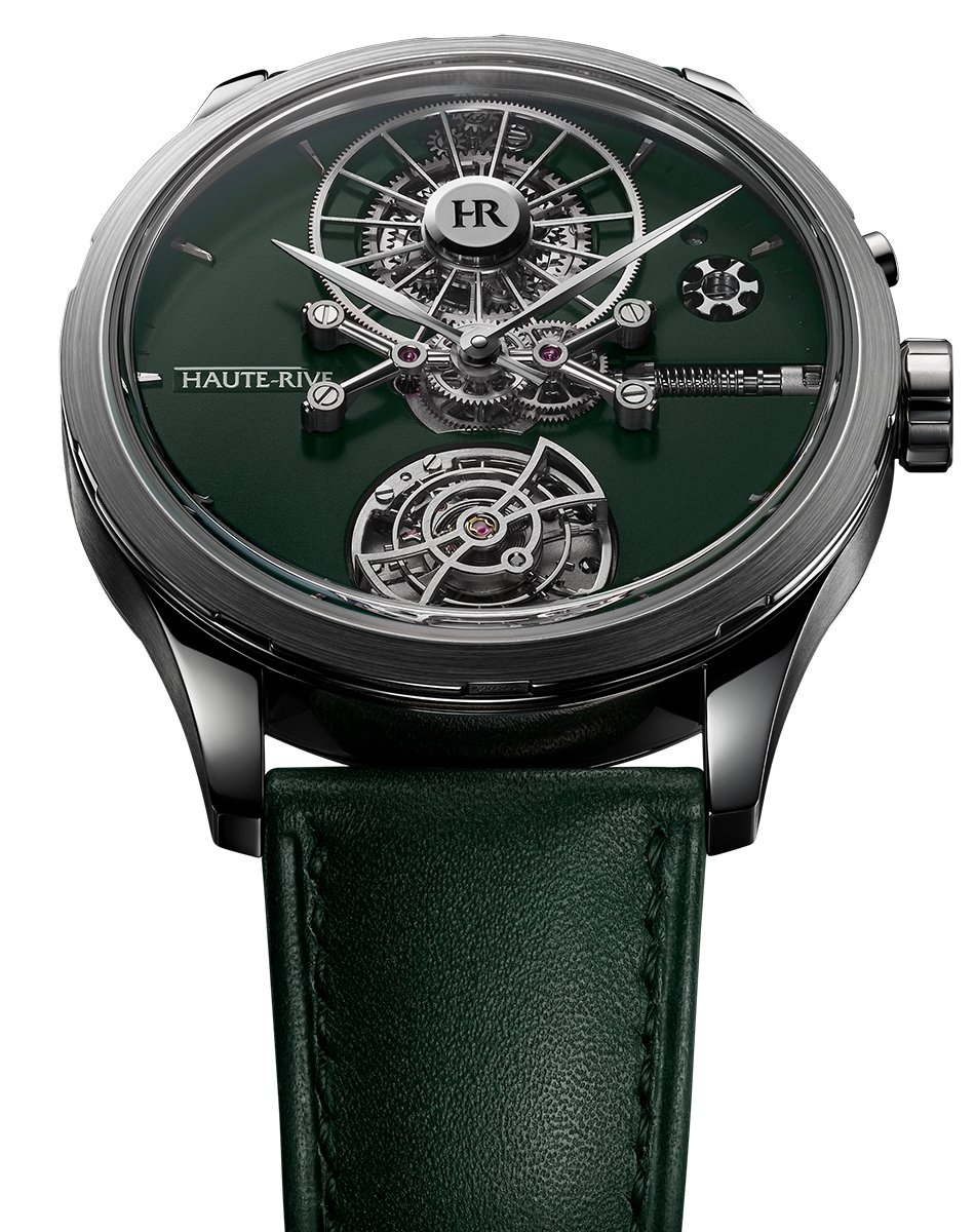 Haute-Rive Honoris Strato, Edelstahluhr mit Manufakturkaliber und Tourbillon