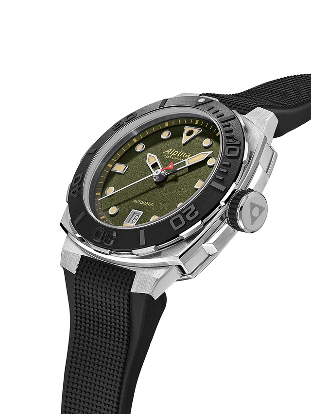 Alpina Seastrong Diver Extreme Automatic, Referenz 525K3VE6, Seitenansicht