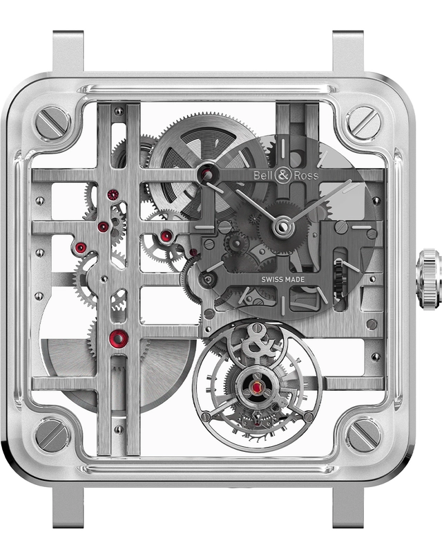 Bell & Ross – BR-X3 Tourbillon Micro-Rotor, limitierte Armbanduhr mit Automatikwerk und Tourbillon