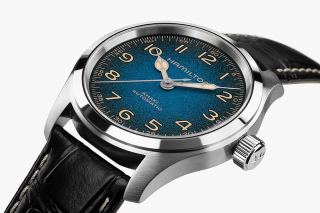 Hamilton Khaki Field Murph 38 mm: Zifferblatt Detailaufnahme