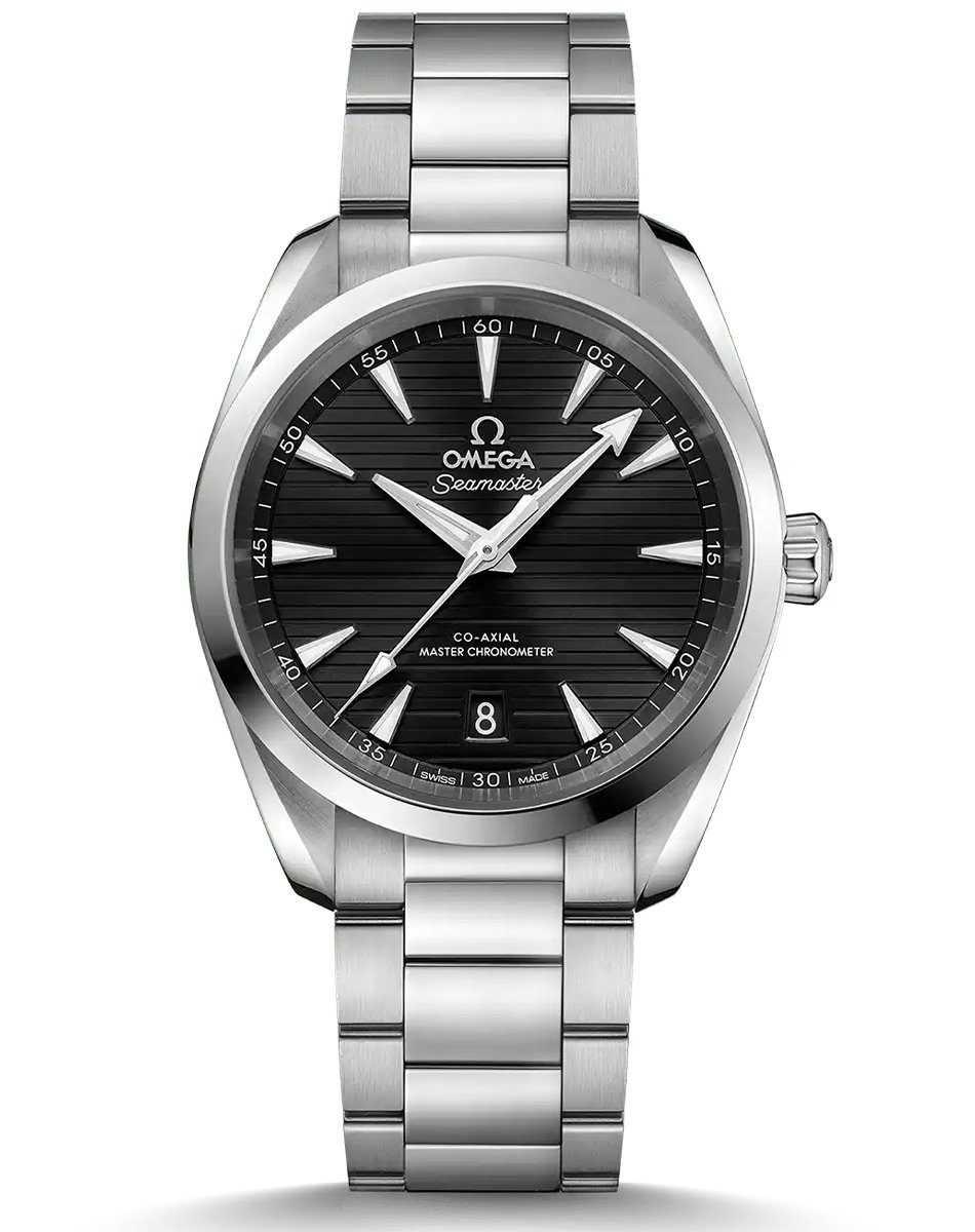 Omega Aquaterra, sportlich-elegante Edelstahluhr mit Automatikwerk