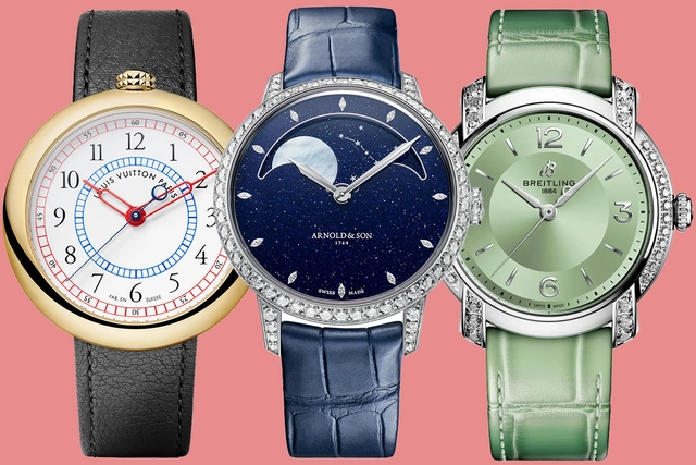 Louis Vuitton, Arnold and Son, Breitling, Damenuhren