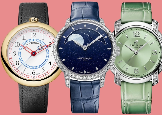 Louis Vuitton, Arnold and Son, Breitling, Damenuhren