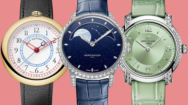 Louis Vuitton, Arnold and Son, Breitling, Damenuhren