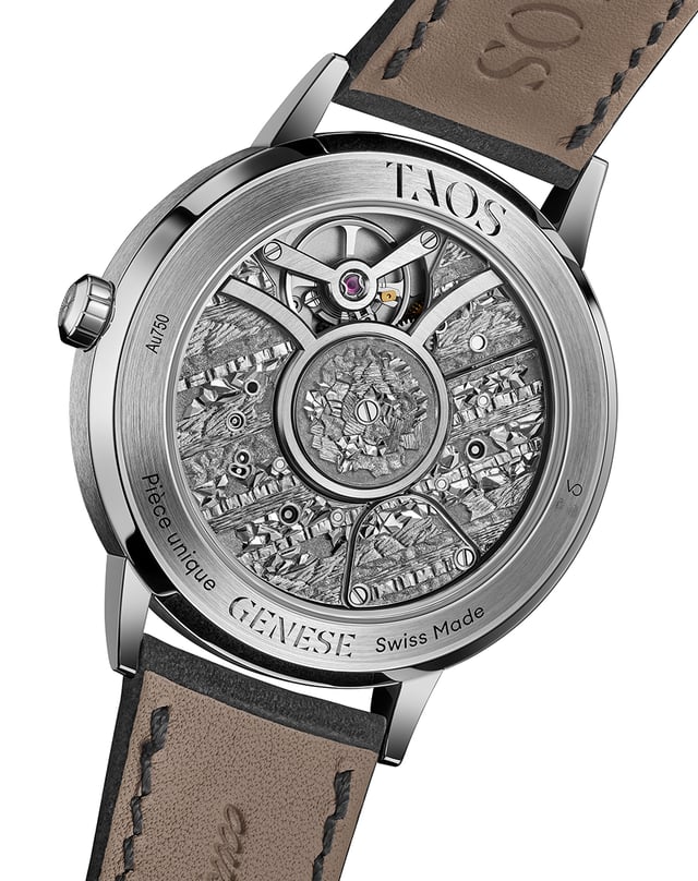 Taos – Genèse, Luxusuhr mit kunstvollem Zifferblatt