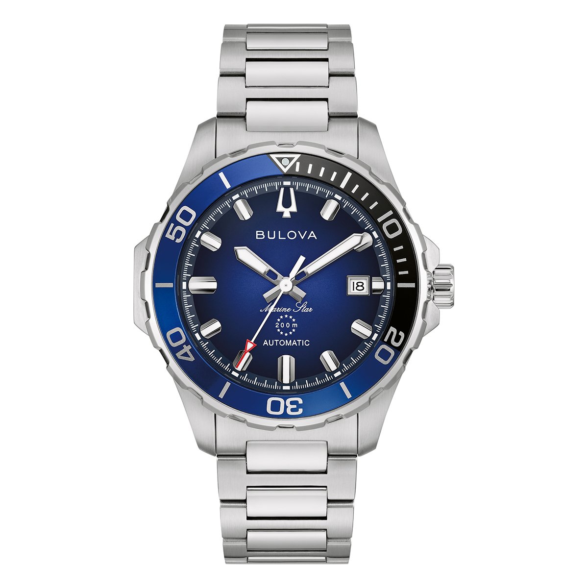 Frontansicht der Bulova Marine Star Series B