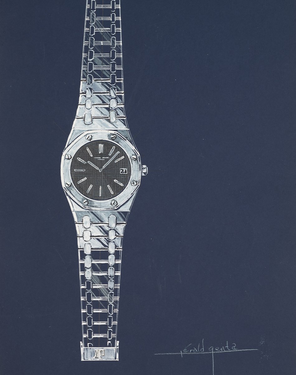 Die Royal Oak von Audemars Piguet ist im Vergleich deutlich kantiger und auch etwas sportlicher gestaltet.