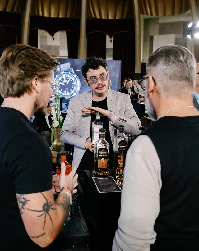 Bushmills zum Whiskey-Tasting