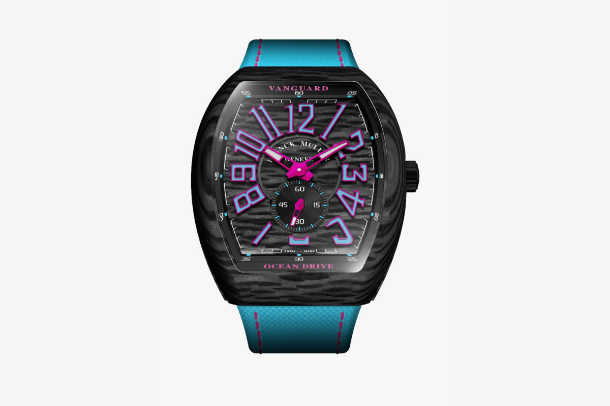 Front der Franck Muller Vanguard Ocean Drive