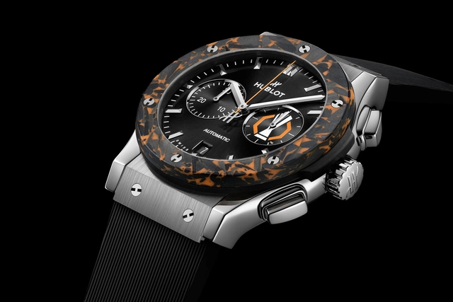 Hublot: Classic Fusion Chronograph UEFA Europa League Titanium Carbon