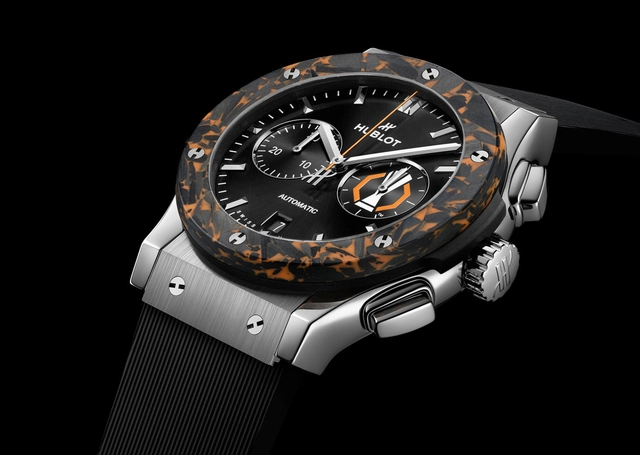 Hublot: Classic Fusion Chronograph UEFA Europa League Titanium Carbon