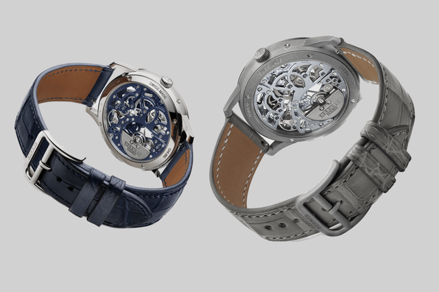 Rückseite der beiden Versioene der Slim dHermes squelette lune