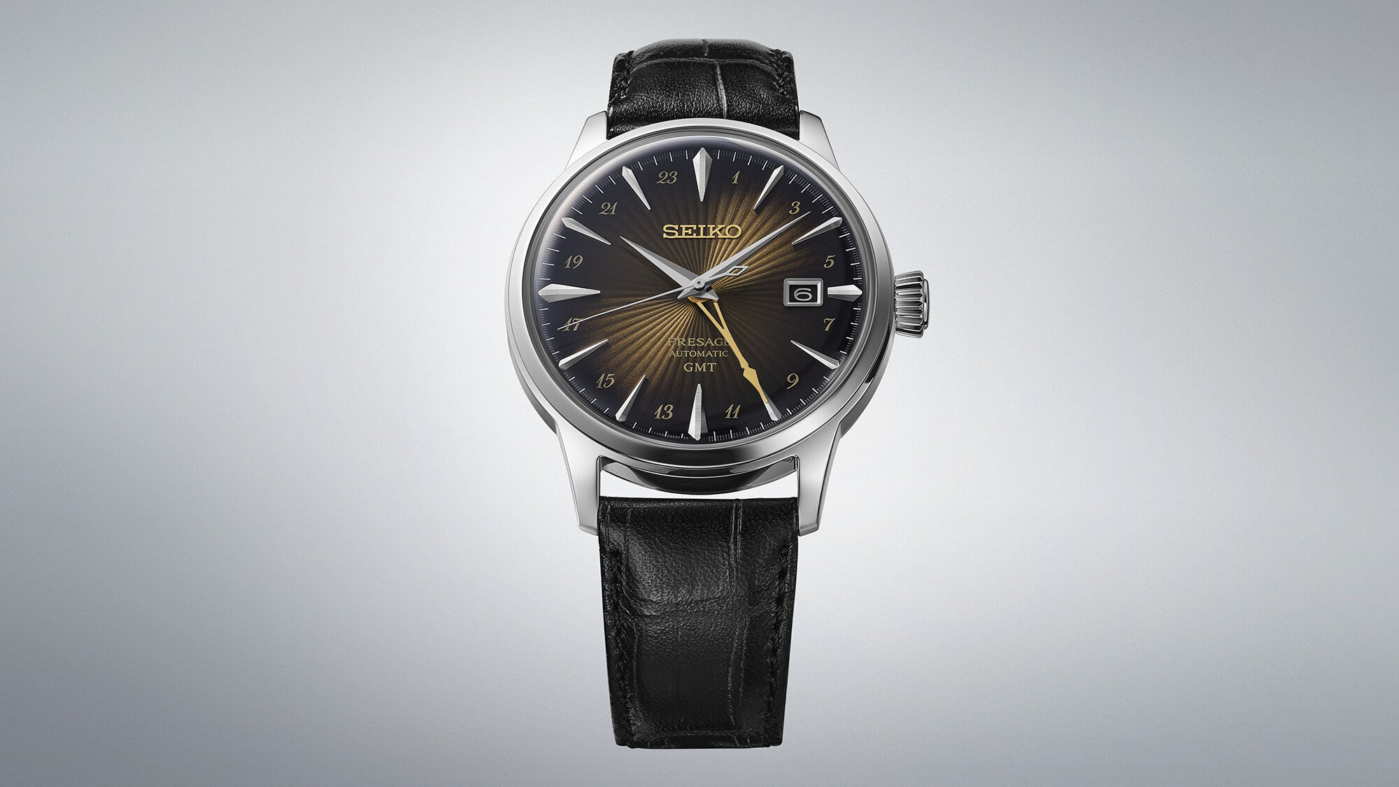 Seiko Presage Cocktail Time GMT “Rusty Nail”