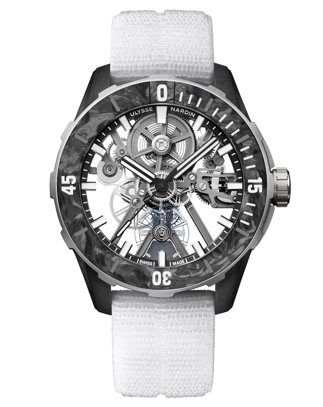 Ulysse Nardin – Diver AIR, ultraleichte Taucheruhr mit skelettiertem Zifferblatt und Werk