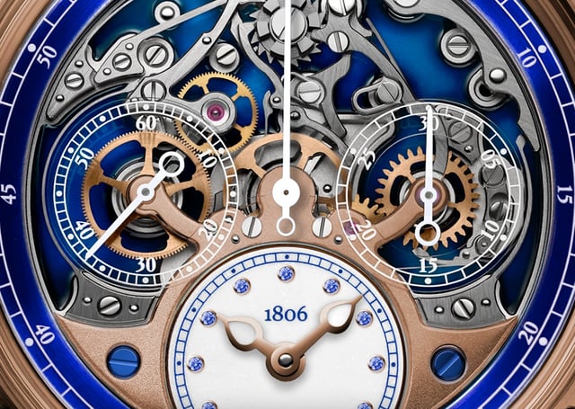Deatil, zifferblatt der Louis Moinet Memoris Diamonds
