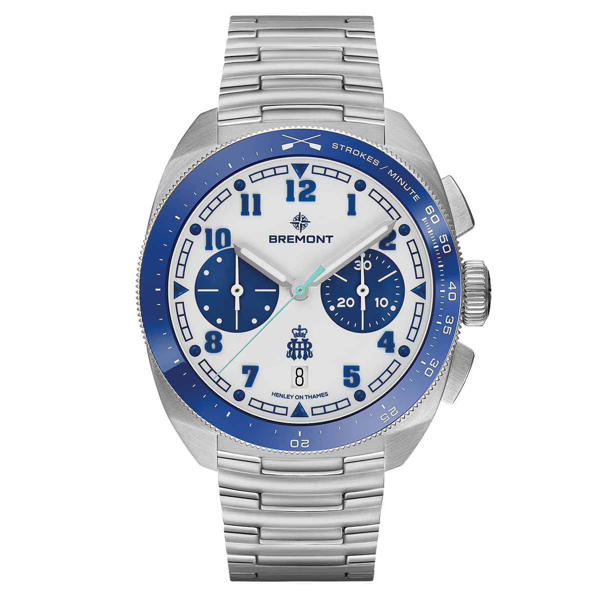 Bremont Terra Nova 42.5MM HRR Chronograph am Stahlband