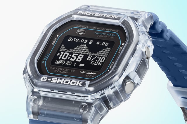 Nahaufnahme der CASIO GBX H5600