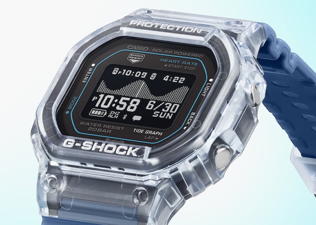 Nahaufnahme der CASIO GBX H5600