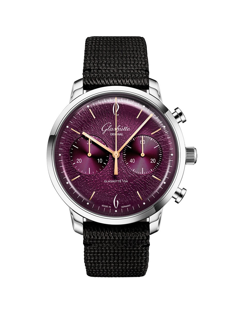 Glashütte Original Sixties Chronograph Jahresedition 2026, Ref. 1-39-34-08-22-04 
