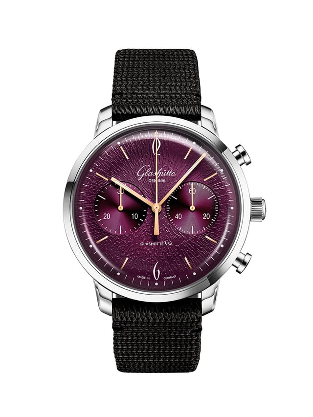Glashütte Original Sixties Chronograph Jahresedition 2026, Ref. 1-39-34-08-22-04 