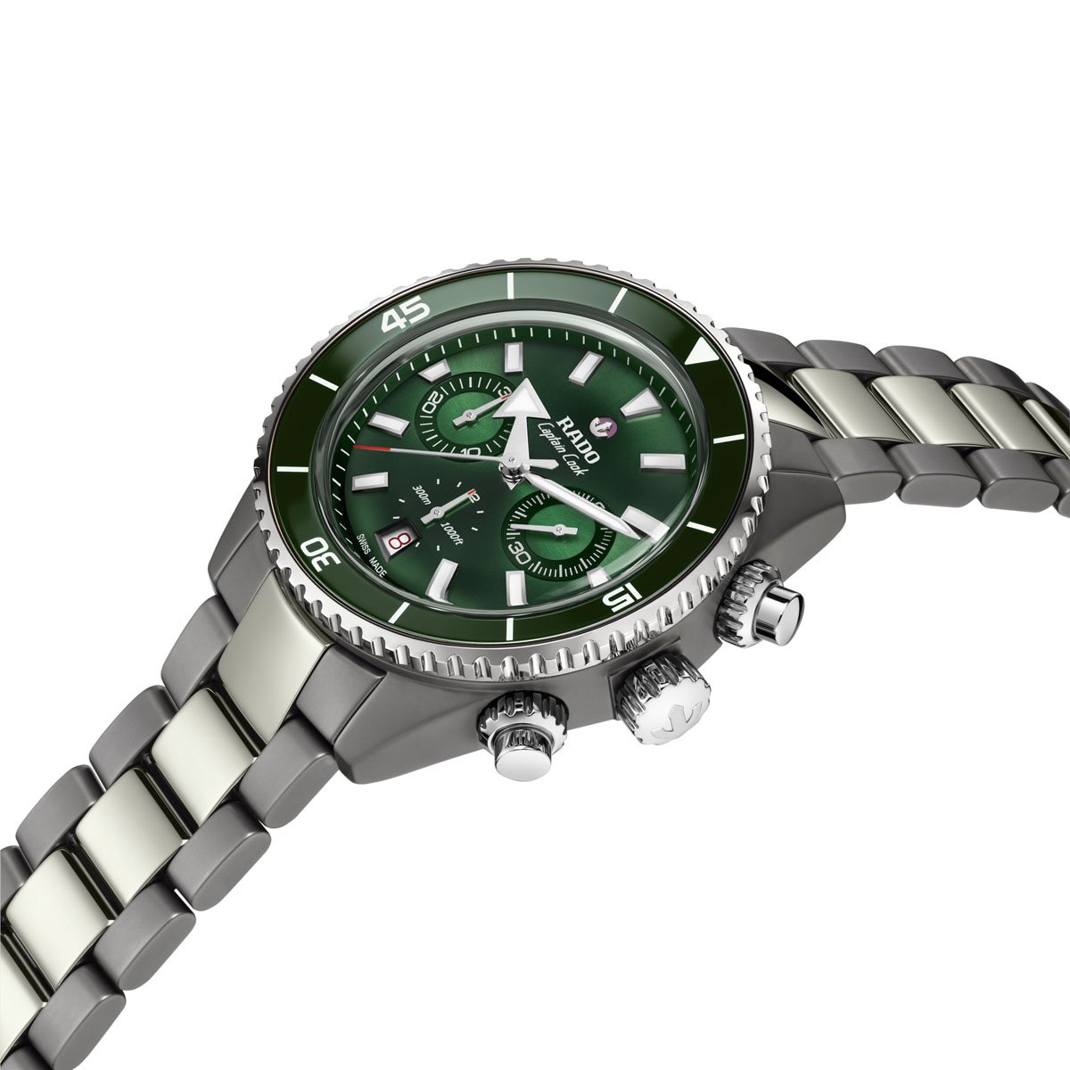 Rado: Captain Cook High-Tech Ceramic Automatic Chronograph R32189313