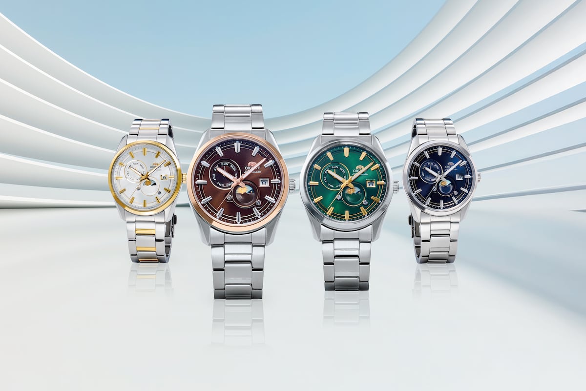 Die Versionen der Orient Stretto Date, Sun & Moon 
