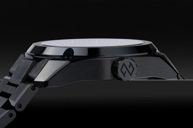 Formex Essence Ceramica Dark Matter, Profilansicht des Gehäuses