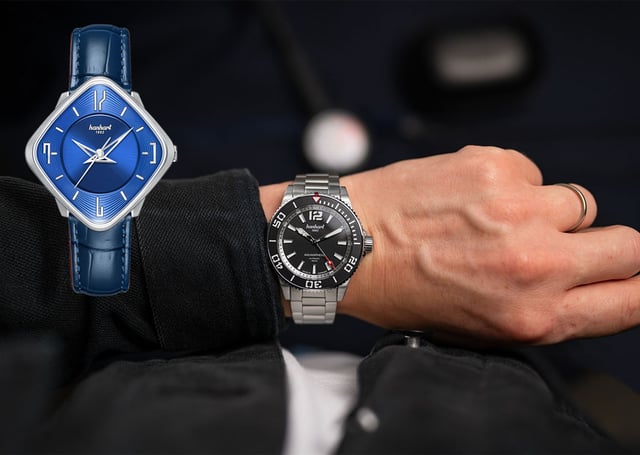 Hanhart: Neuheiten Aquasphere Black und Square by Square