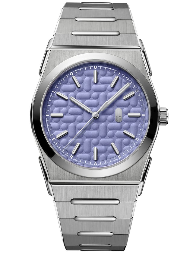 Louis Erard 2340 Mauve: Frontansicht Uhr