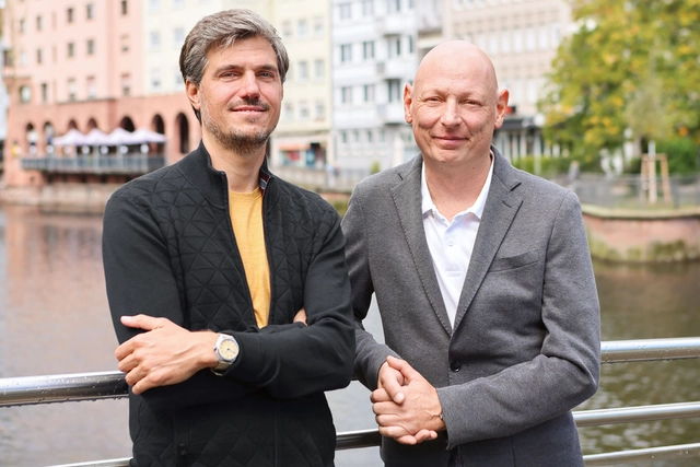 Pforzheimer Gemeinschaftsprojekt: Geschaeftsfuehrer-Cornelius-Huber-und-Uwe-Ruecker