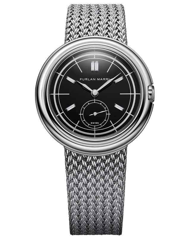 Furlan Marri – Disco Volante Onyx Diamonds, Dresswatch mit Diamantbesatz