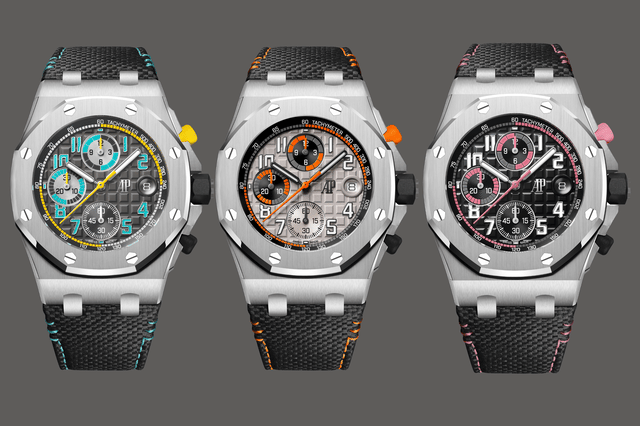 die drei versionen der neuen Audemars Piguet Royal Oak Offshore beast in 42mm