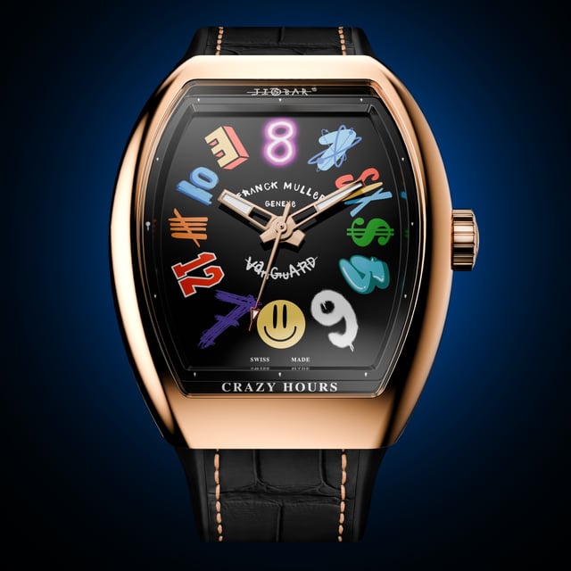 Front der Vanguard Crazy Hours Jisbar von Franck Muller