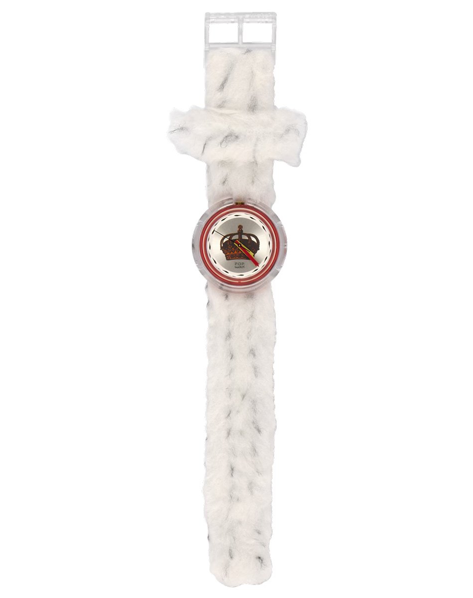 Pop-Kollektion von Swatch, bunte Uhr mit Quarzwerk