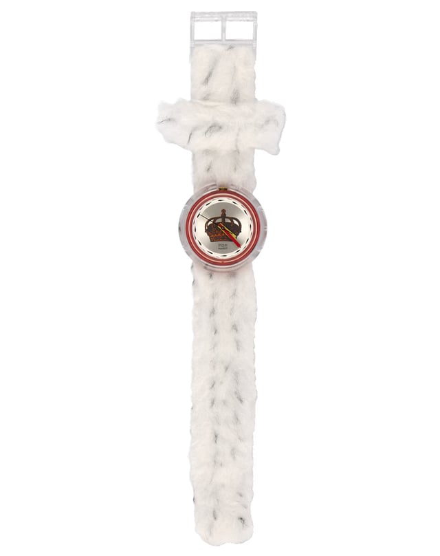 Pop-Kollektion von Swatch, bunte Uhr mit Quarzwerk