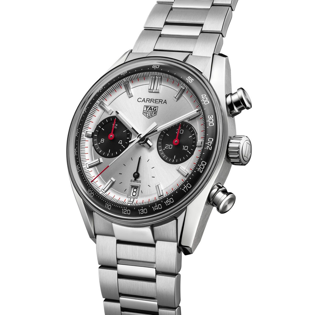 TAG Heuer Carrera Chronograph Panda Halbseite