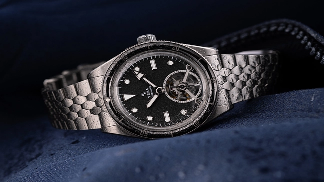 Yema – Superman Tourbillon CMM.31 Limited Edition, Taucheruhr aus Edelstahl mit Tourbillon