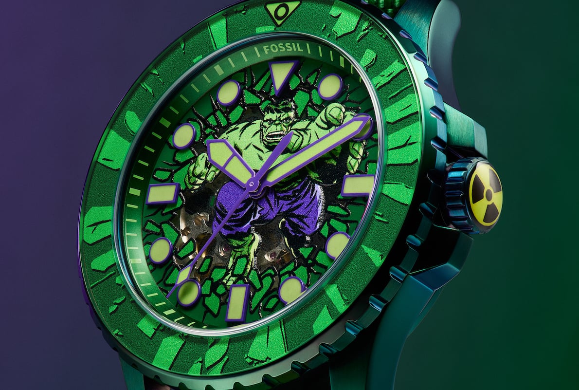  The Incredible Hulk Uhr, Zifferblatt